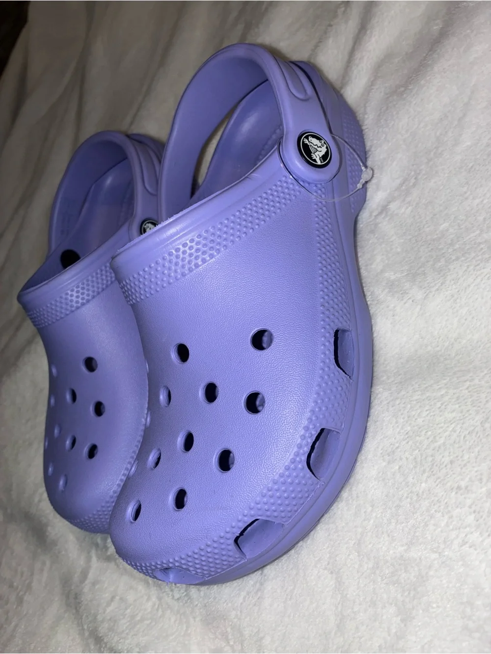 CROCS Kids Lavender Classic Clogs